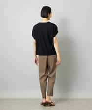 FMKHD01170 MICHEL KLEIN(ミッシェルクラン) [ドライタッチ]ワッフルバルーンプルオーバー ベージュ