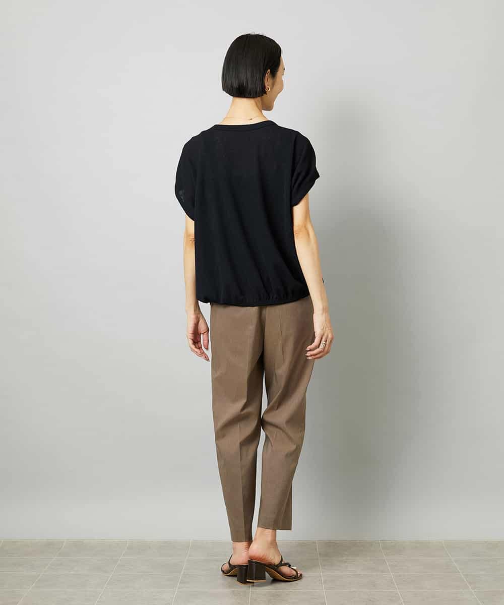 FMKHD01170 MICHEL KLEIN(ミッシェルクラン) [ドライタッチ]ワッフルバルーンプルオーバー ベージュ