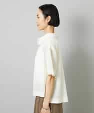 FMKHD03190 MICHEL KLEIN(ミッシェルクラン) スキッパーシアーシャツ ブラック