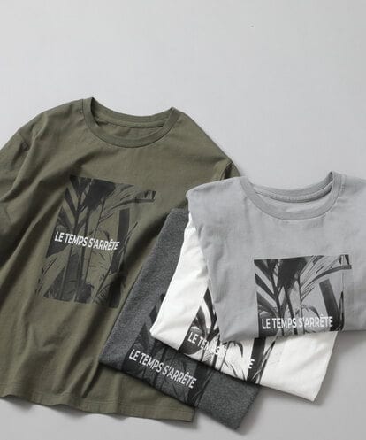FMKHD27120 MICHEL KLEIN [大人気商品]フォトTシャツ WEB限定カラー
