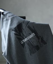 FMKHD27120 MICHEL KLEIN(ミッシェルクラン) [WEB限定カラー]フォトTシャツ カーキ（WEB限定カラー)