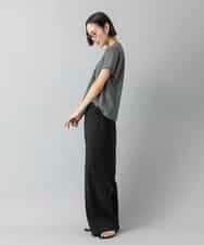 FMKHD27120 MICHEL KLEIN(ミッシェルクラン) フォトTシャツ カーキ