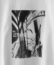 FMKHD27120 MICHEL KLEIN(ミッシェルクラン) フォトTシャツ カーキ