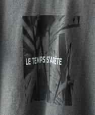 FMKHD27120 MICHEL KLEIN(ミッシェルクラン) フォトTシャツ カーキ