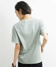 FMKHS64140 MICHEL KLEIN(ミッシェルクラン) [夏の1枚着におすすめ]ドルマンスリーブカットソー グリーン(30)