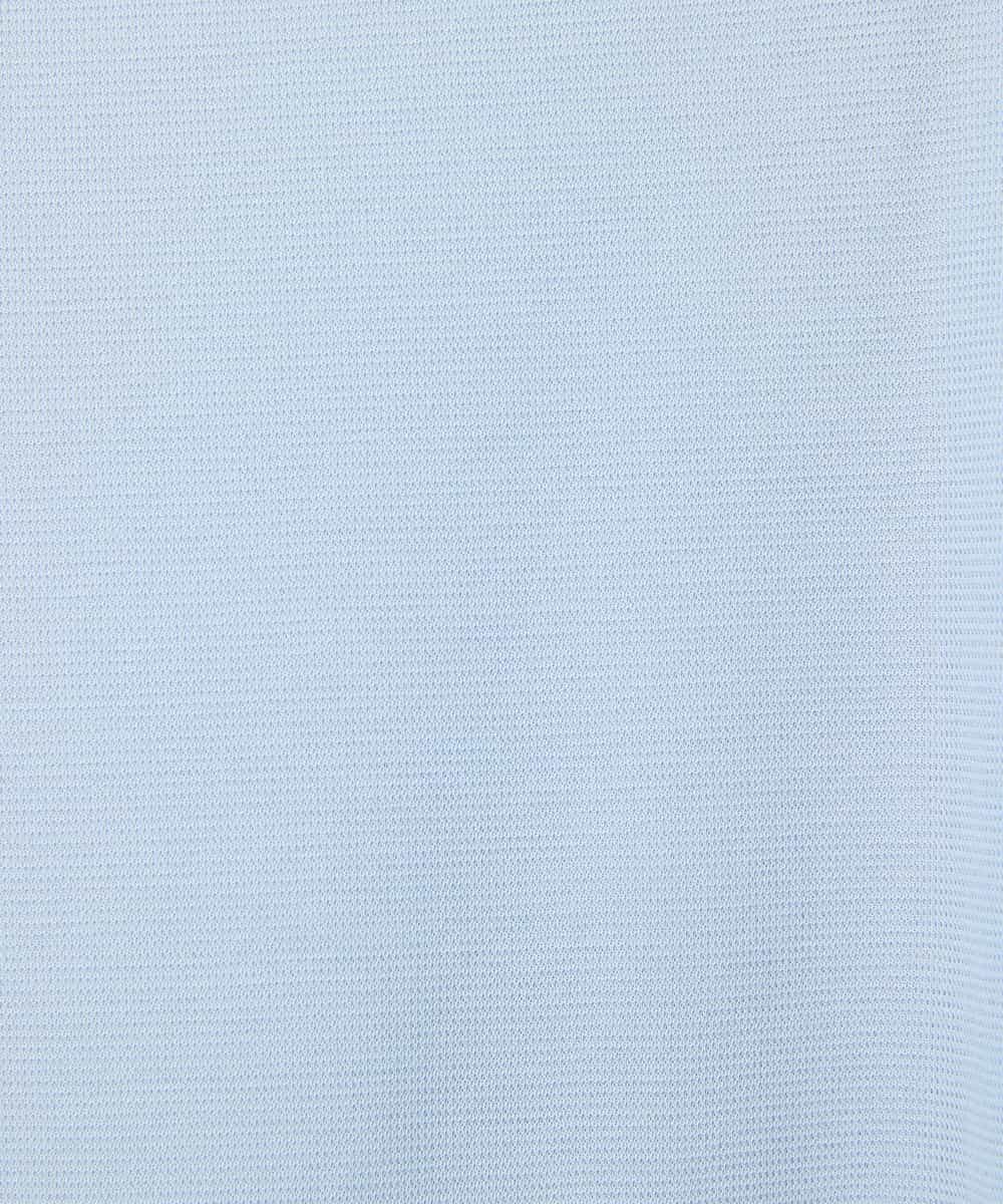 FMKHV28170 MICHEL KLEIN(ミッシェルクラン) [夏の1枚着におすすめ]フレンチスリーブシアーカットソー ライムイエロー(30)