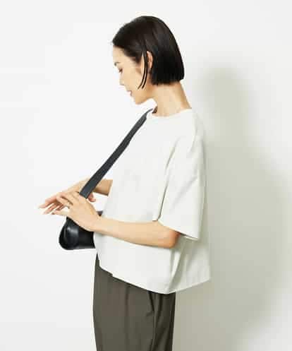 FMKJA02150 MICHEL KLEIN イニシャル刺繍Ｔシャツ(無地）