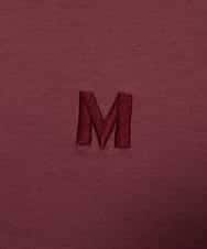 FMKJA02150 MICHEL KLEIN(ミッシェルクラン) イニシャル刺繍Ｔシャツ(無地） ライトグレー