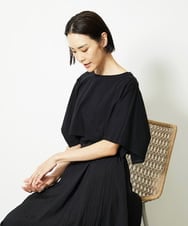 FMKJA03160 MICHEL KLEIN(ミッシェルクラン) ケープスリーブカットソー ライトイエロー