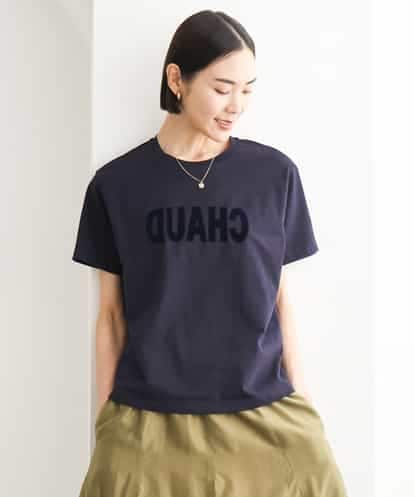 FMKJD20120 MICHEL KLEIN フロッキーロゴTシャツ