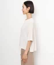 FMKJD21150 MICHEL KLEIN(ミッシェルクラン) ヴィンテージライクボックスTシャツ アイボリー