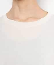 FMKJD21150 MICHEL KLEIN(ミッシェルクラン) ヴィンテージライクボックスTシャツ アイボリー