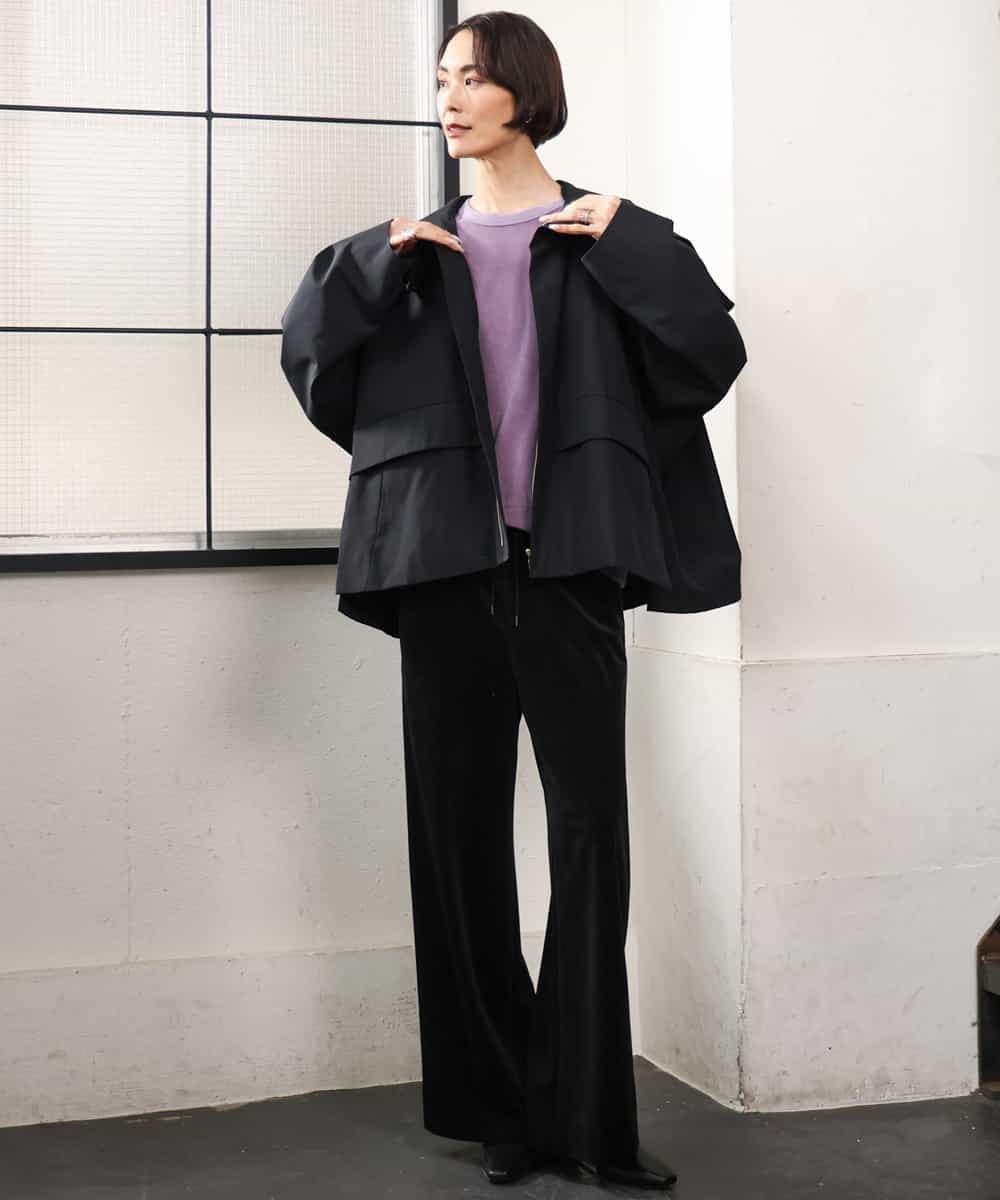 FMKJD30180 MICHEL KLEIN(ミッシェルクラン) ラグランプルオーバー オフホワイト