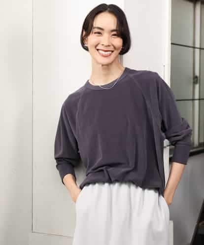 FMKJD30180 MICHEL KLEIN ラグランプルオーバー