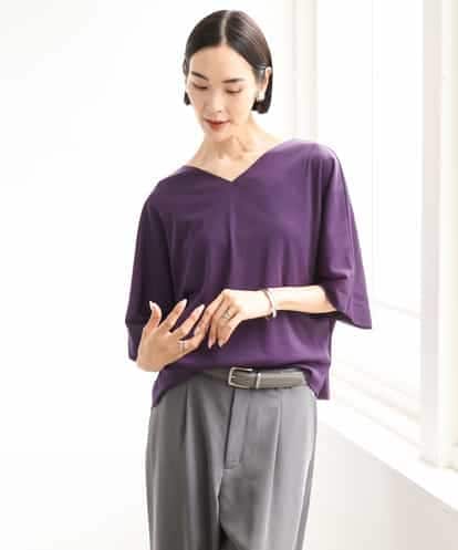 FMKJD31170 MICHEL KLEIN ドルマンVネックトップス