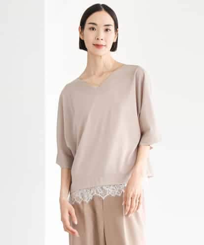 FMKJD31170 MICHEL KLEIN ドルマンVネックトップス