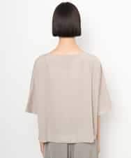 FMKJD31170 MICHEL KLEIN(ミッシェルクラン) ドルマンVネックトップス ベージュ