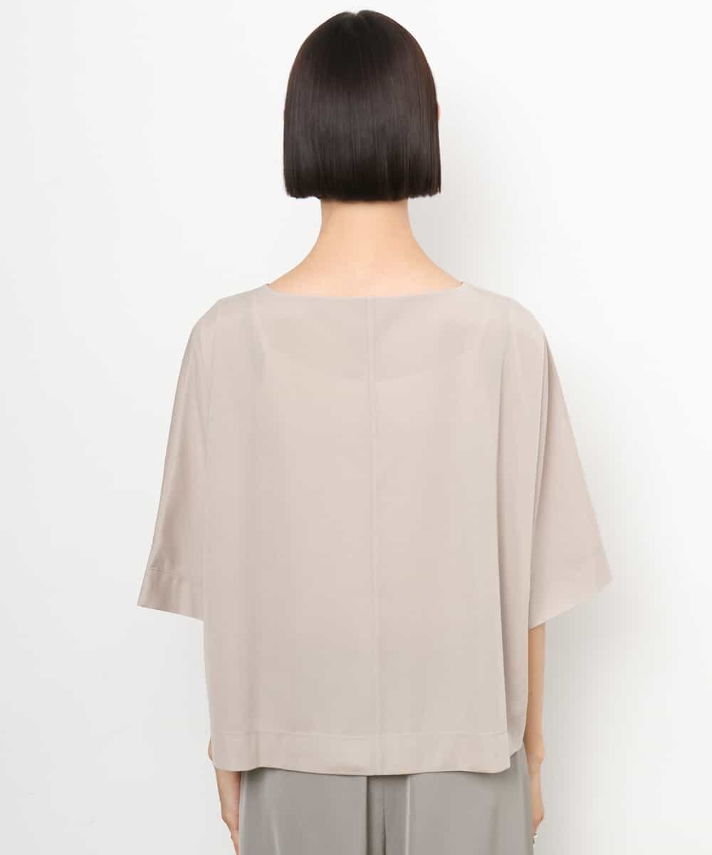 FMKJD31170 MICHEL KLEIN(ミッシェルクラン) ドルマンVネックトップス ベージュ