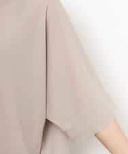 FMKJD31170 MICHEL KLEIN(ミッシェルクラン) ドルマンVネックトップス ベージュ