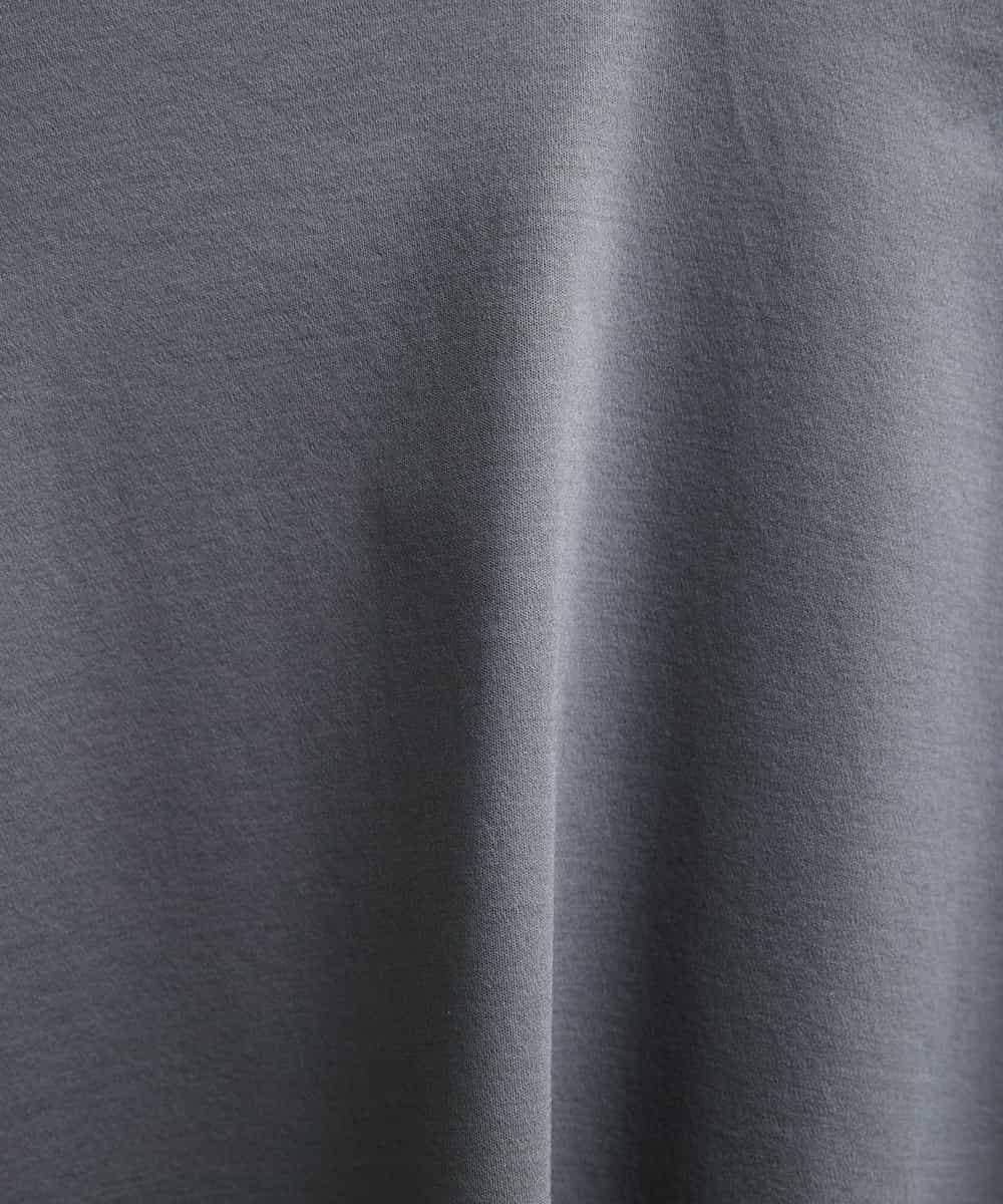 FMKJS35140 MICHEL KLEIN(ミッシェルクラン) [1枚着におすすめ]ドルマンスリーブVネックカットソー ダークグレー(93)