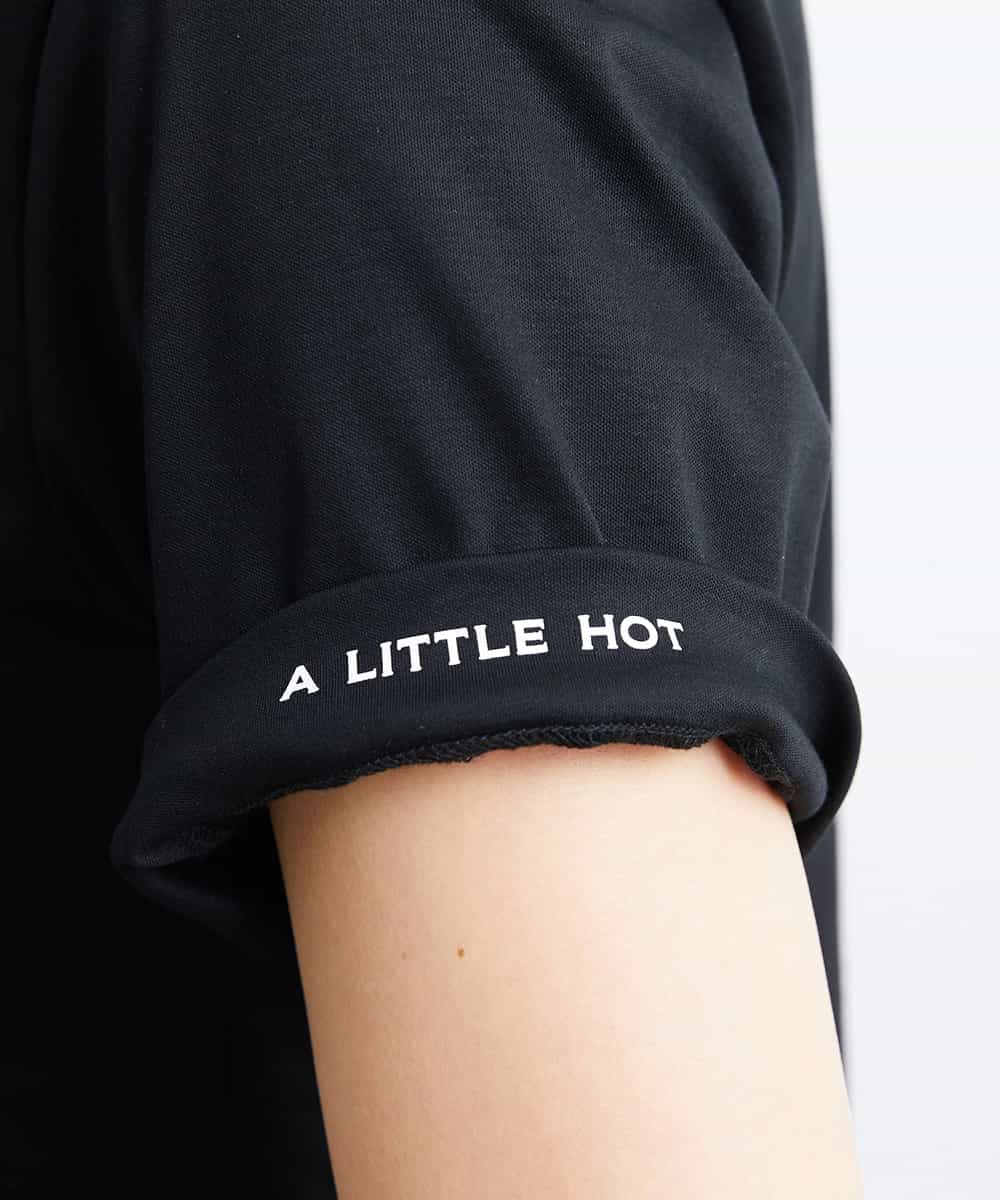 FMKJS40120 MICHEL KLEIN(ミッシェルクラン) [YURI KOBAYASHIコラボ]コットンスムースロゴTシャツ ホワイト(90)