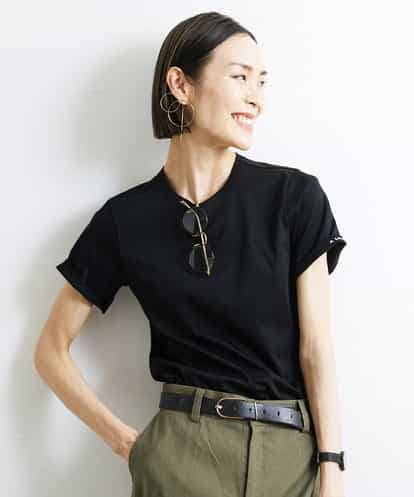 FMKJS40120  [YURI KOBAYASHIコラボ]コットンスムースロゴTシャツ