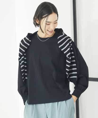 FMKJV28169  ワンポイント刺繍ロングスリーブカットソー