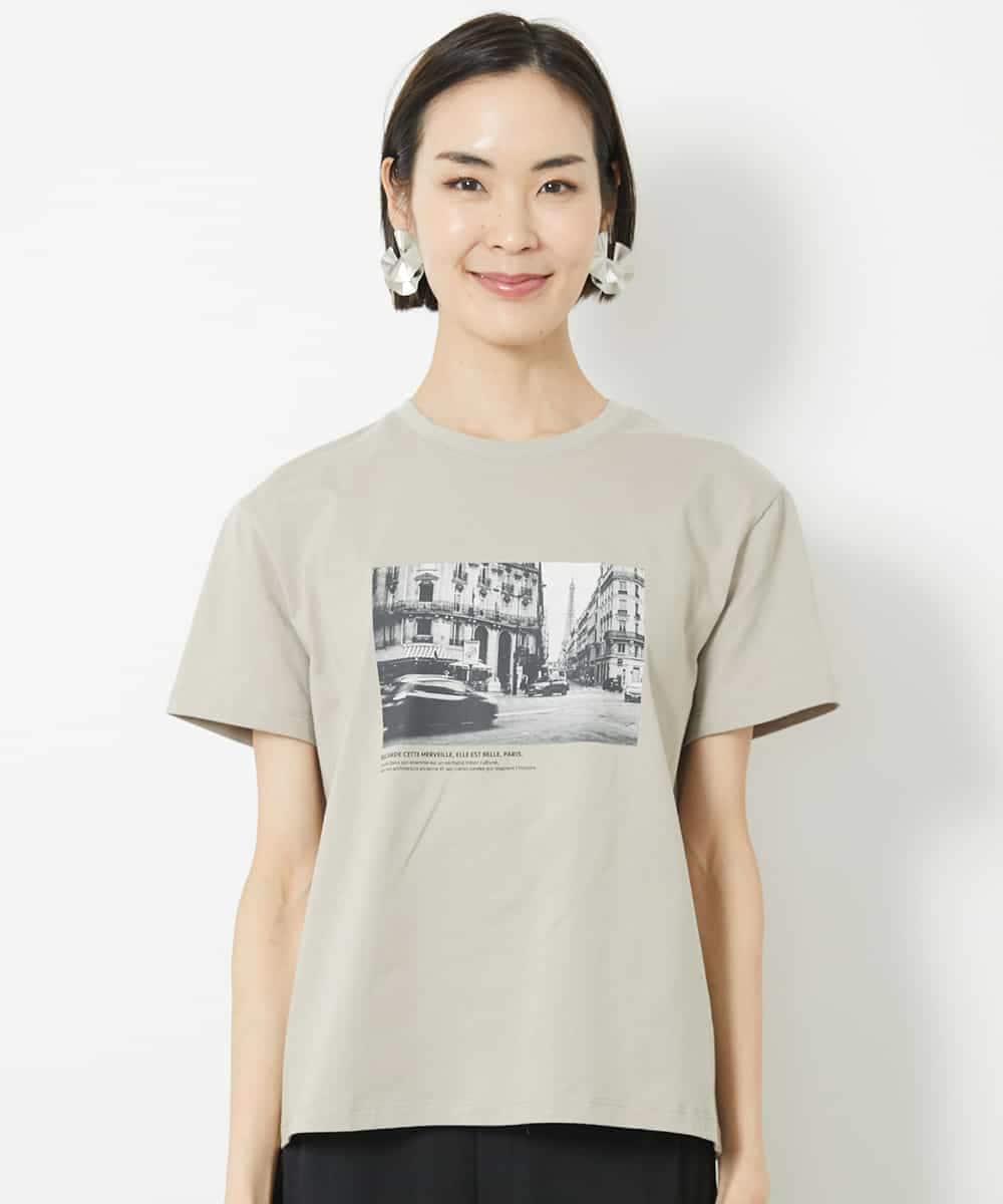 フォトプリントTシャツ（WEB限定カラー）(カットソー・Tシャツ