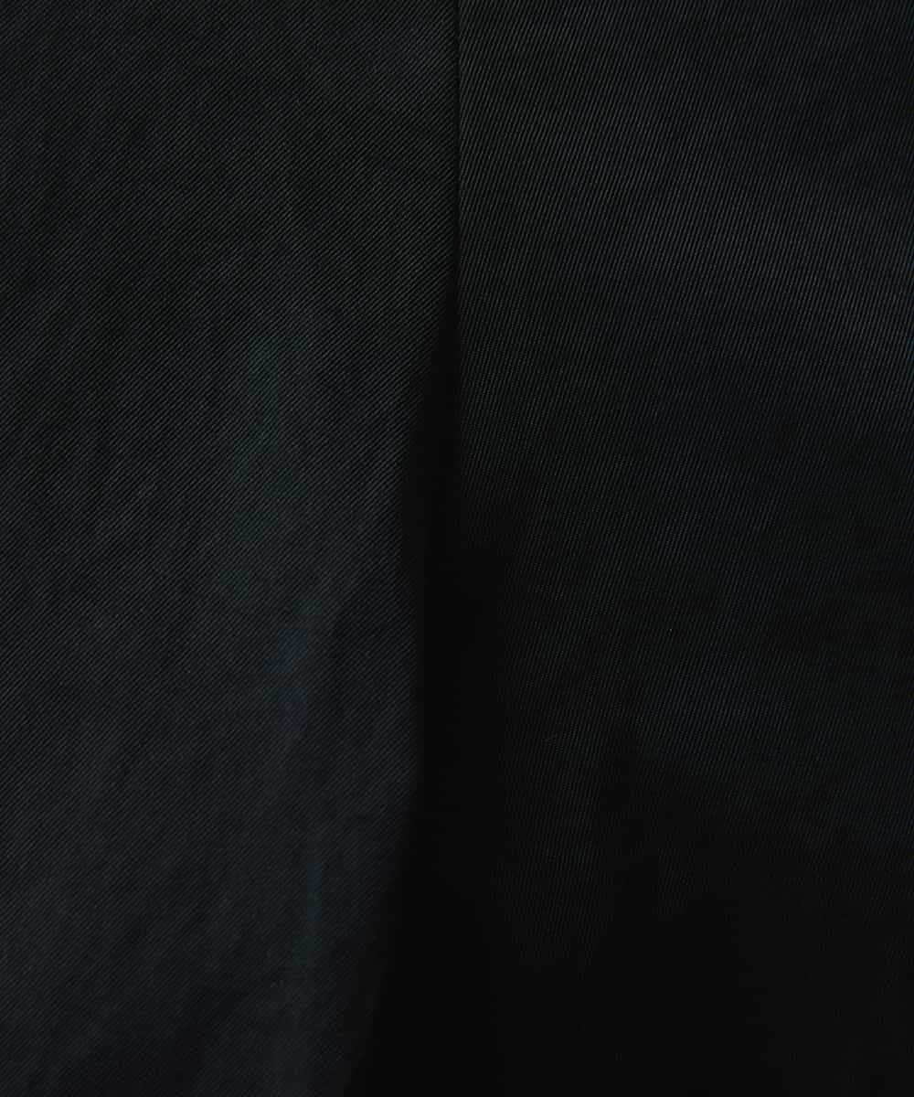 FMLAA01240 MICHEL KLEIN(ミッシェルクラン) ソフトタッチチノワイドパンツ(3サイズ展開) ダークグレー(93)