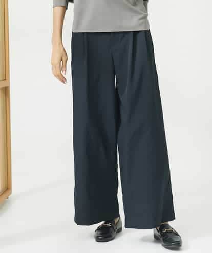 FMLAA01240 MICHEL KLEIN ソフトタッチチノワイドパンツ(3サイズ展開)