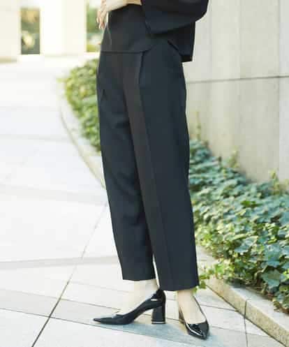 FMLAA05220 MICHEL KLEIN ［セットアップ対応/洗える］ツイルストレッチパンツ