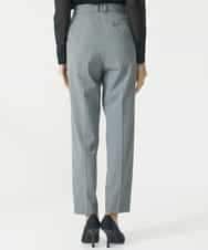FMLAA11230 MICHEL KLEIN(ミッシェルクラン) ストレッチテーパードパンツ(セットアップ対応) グレー(92)