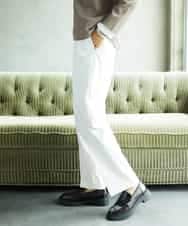 FMLAD15200 MICHEL KLEIN(ミッシェルクラン) コージーパンツ ホワイト