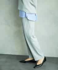 FMLAD15200 MICHEL KLEIN(ミッシェルクラン) コージーパンツ ライトグレー