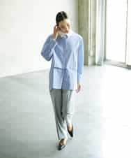 FMLAD15200 MICHEL KLEIN(ミッシェルクラン) コージーパンツ ライトグレー