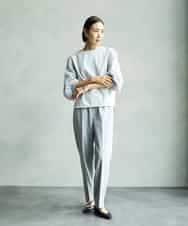 FMLAD15200 MICHEL KLEIN(ミッシェルクラン) コージーパンツ ライトグレー