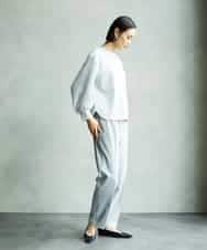 FMLAD15200 MICHEL KLEIN(ミッシェルクラン) コージーパンツ ライトグレー