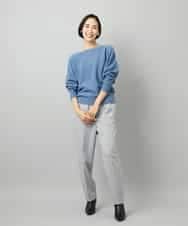 FMLAD15200 MICHEL KLEIN(ミッシェルクラン) コージーパンツ ライトグレー