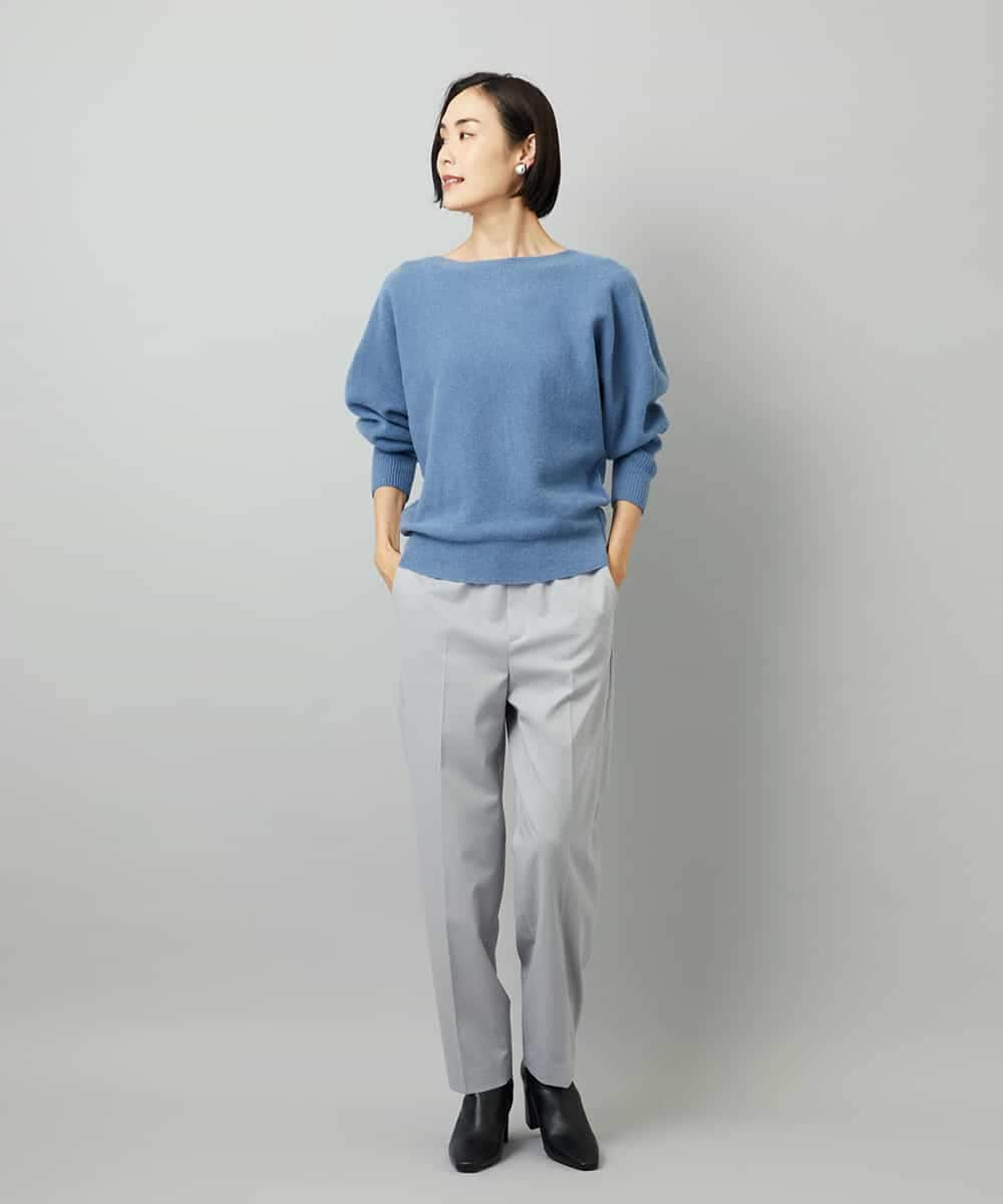 FMLAD15200 MICHEL KLEIN(ミッシェルクラン) コージーパンツ ライトグレー