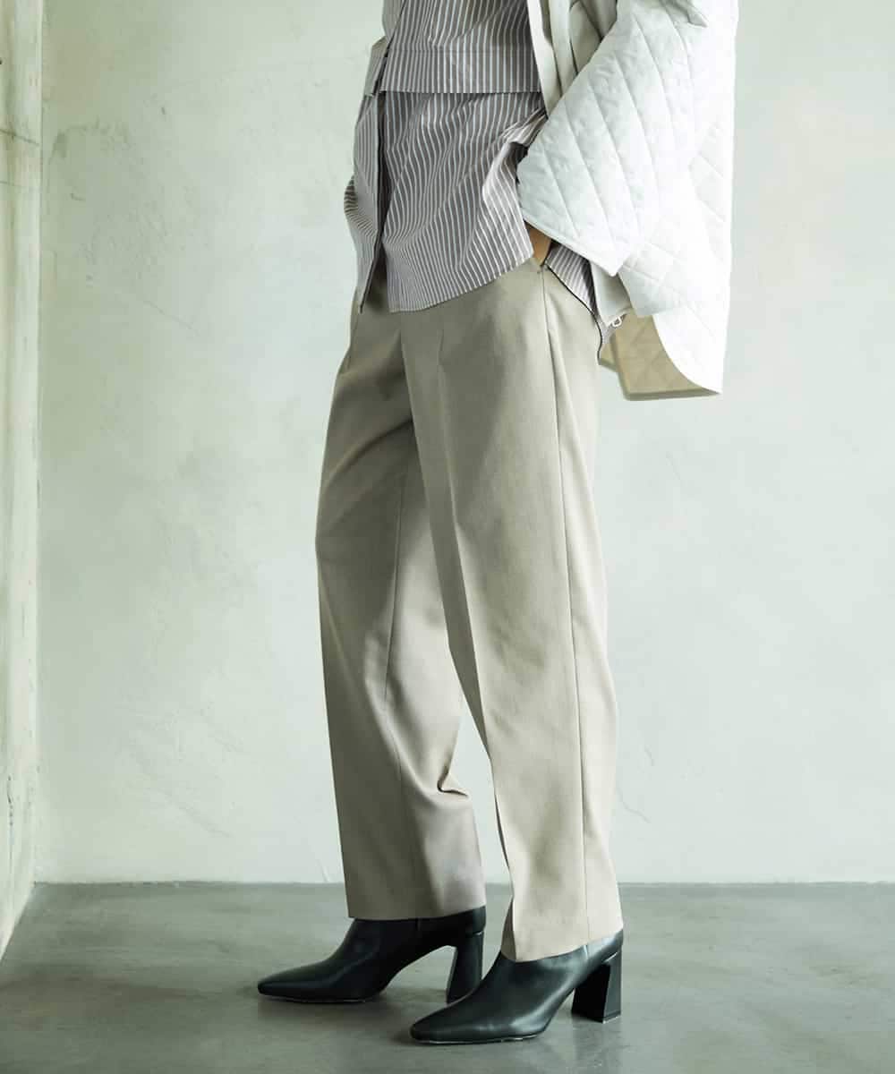 FMLAD15200 MICHEL KLEIN(ミッシェルクラン) コージーパンツ ライトグレー