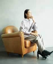 FMLAD15200 MICHEL KLEIN(ミッシェルクラン) コージーパンツ ライトグレー