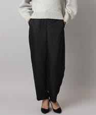 FMLAD18230 MICHEL KLEIN(ミッシェルクラン) バレルパンツ グリーン