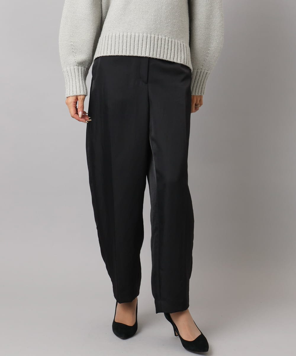 FMLAD18230 MICHEL KLEIN(ミッシェルクラン) バレルパンツ グリーン