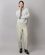 FMLAD18230 MICHEL KLEIN(ミッシェルクラン) バレルパンツ グリーン