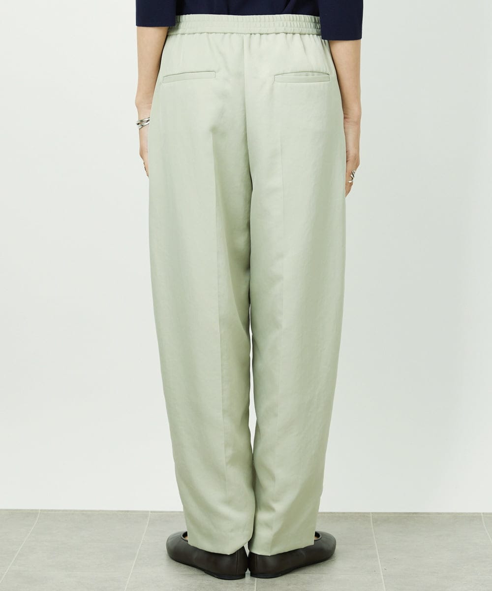 FMLAD18230 MICHEL KLEIN(ミッシェルクラン) バレルパンツ グリーン