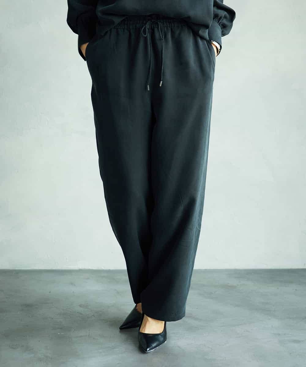 FMLAD19210 MICHEL KLEIN(ミッシェルクラン) [セットアップ対応]コージーパンツ ベージュ