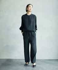 FMLAD19210 MICHEL KLEIN(ミッシェルクラン) [セットアップ対応]コージーパンツ ベージュ