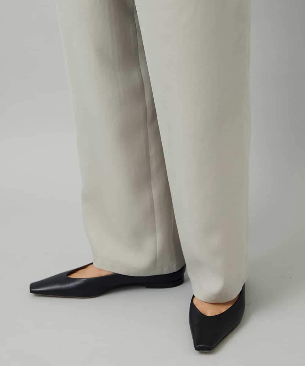 FMLAD19210 MICHEL KLEIN(ミッシェルクラン) [セットアップ対応]コージーパンツ ベージュ