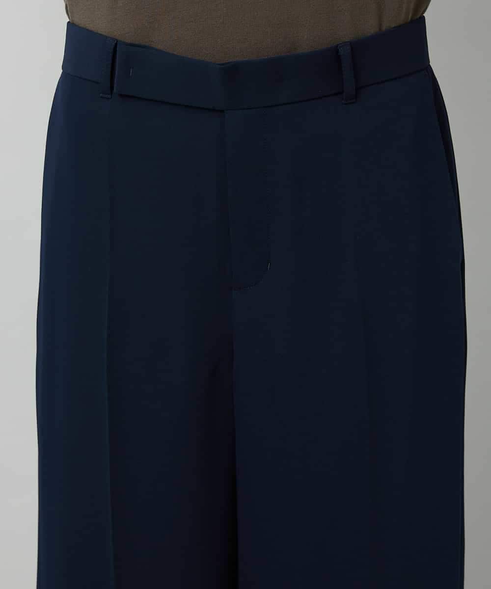 FMLAD25250 MICHEL KLEIN(ミッシェルクラン) [セットアップ対応]ワイドパンツ ネイビー