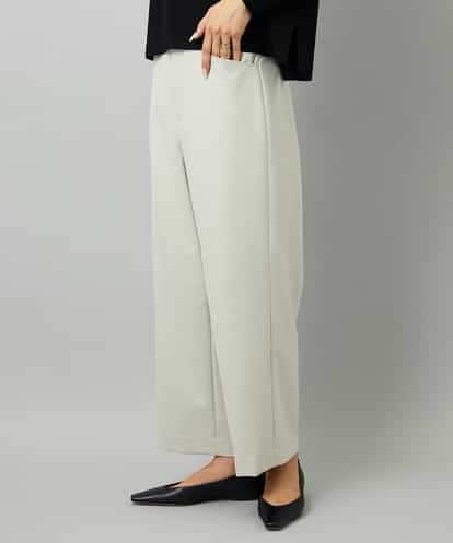 FMLAD28180 MICHEL KLEIN [定番人気]ストレッチ裏起毛ワイドパンツ